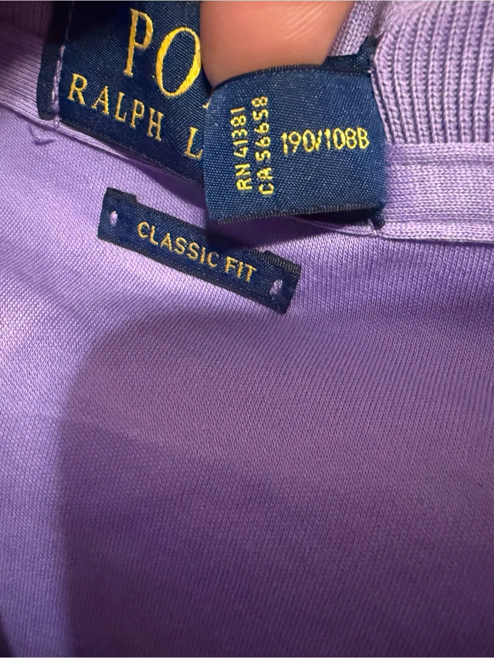 Polo by Ralph Lauren Lavender Short-Sleeve Classic Polo